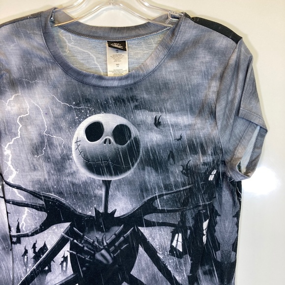 Disney Nightmare Before Christmas Jack Skellington Shirt Sz XXL 19 2 Sided - Picture 7 of 12